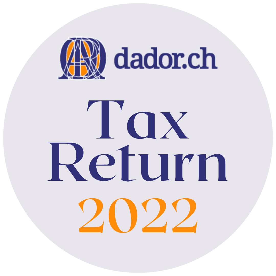 Help with 2022 Tax Return dador.ch